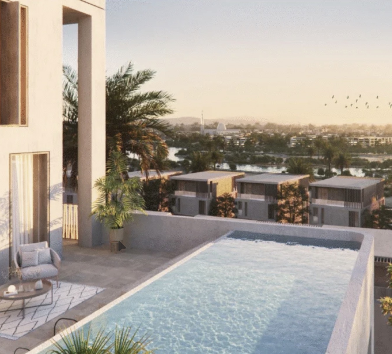 3BHK Penthouse Private Pool Sultan Haitham City